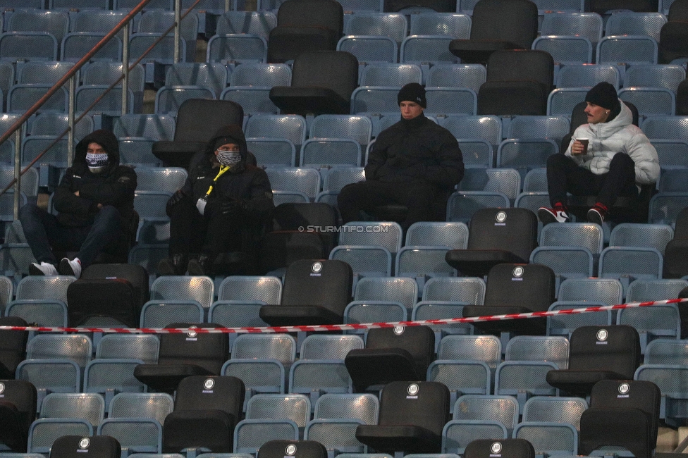 Sturm Graz - Tirol
Oesterreichische Fussball Bundesliga, 9. Runde, SK Sturm Graz - WSG Tirol, Stadion Liebenau Graz, 28.11.2020. 

Foto zeigt Spieler von Sturm
Schlüsselwörter: COVID19