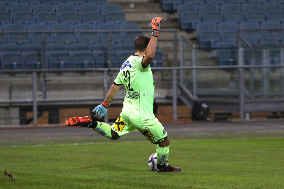 Sturm Graz - Admira Wacker
Oesterreichische Fussball Bundesliga, 11. Runde, SK Sturm Graz - FC Admira Wacker, Stadion Liebenau Graz, 12.12.2020. 

Foto zeigt Joerg Siebenhandl (Sturm)
Schlüsselwörter: COVID19 geisterspiel