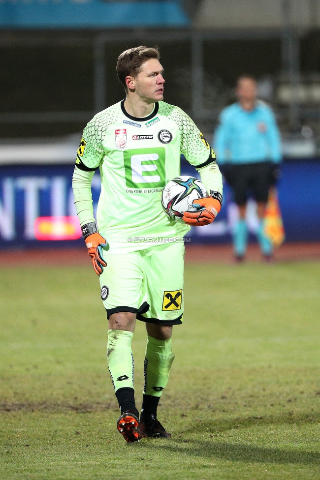 Wolfsberg - Sturm Graz
Oesterreichische Fussball Bundesliga, 7. Runde, Wolfsberger AC - SK Sturm Graz, Lavanttal-Arena Wolfsberg, 17.01.2021. 

Foto zeigt Joerg Siebenhandl (Sturm)
Schlüsselwörter: COVID19 geisterspiel