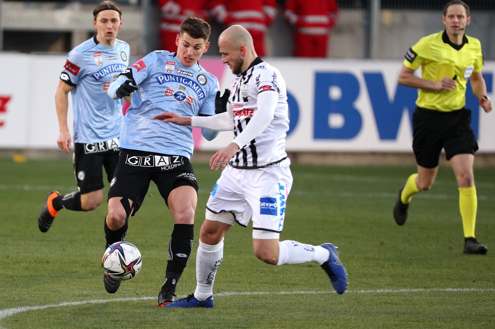 LASK - Sturm Graz
Oesterreichische Fussball Bundesliga, 17. Runde, LASK - SK Sturm Graz, Waldstadion Pasching, 30.01.2021. 

Foto zeigt Ivan Ljubic (Sturm)
Schlüsselwörter: COVID19 geisterspiel