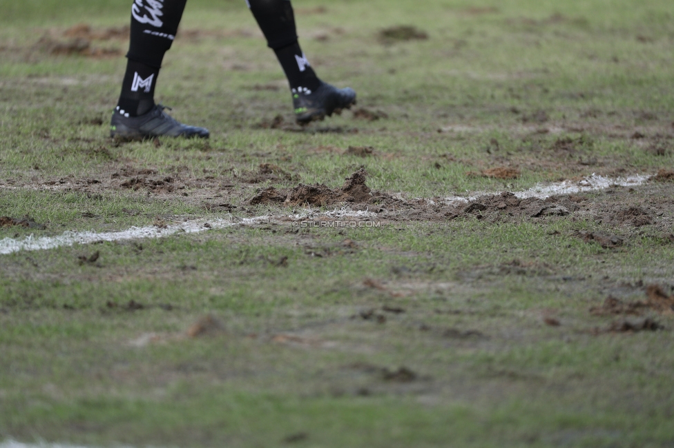 Sturm Graz - Wolfsberg
Oesterreichische Fussball Bundesliga, 18. Runde, SK Sturm Graz - Wolfsberger AC, Stadion Liebenau Graz, 21.02.2021. 

Foto zeigt den Rasen
Schlüsselwörter: COVID19 geisterspiel