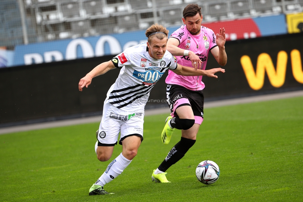 Sturm Graz - LASK
Oesterreichische Fussball Bundesliga, 27. Runde, SK Sturm Graz - LASK, Stadion Liebenau Graz, 25.04.2021. 

Foto zeigt David Nemeth (Sturm)
Schlüsselwörter: COVID19 geisterspiel