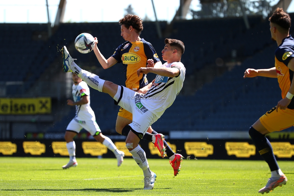 Sturm Graz - Salzburg
Oesterreichische Fussball Bundesliga, 29. Runde, SK Sturm Graz - FC RB Salzburg, Stadion Liebenau Graz, 09.05.2021. 

Foto zeigt Ivan Ljubic (Sturm)
Schlüsselwörter: COVID19 geisterspiel