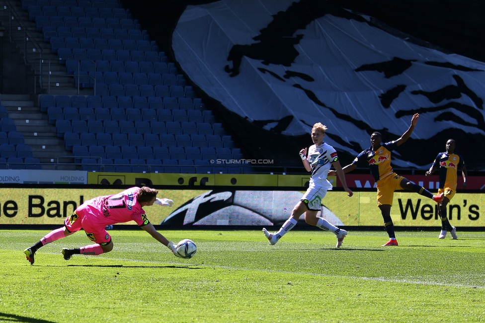 Sturm Graz - Salzburg
Oesterreichische Fussball Bundesliga, 29. Runde, SK Sturm Graz - FC RB Salzburg, Stadion Liebenau Graz, 09.05.2021. 

Foto zeigt Joerg Siebenhandl (Sturm)
Schlüsselwörter: COVID19 geisterspiel