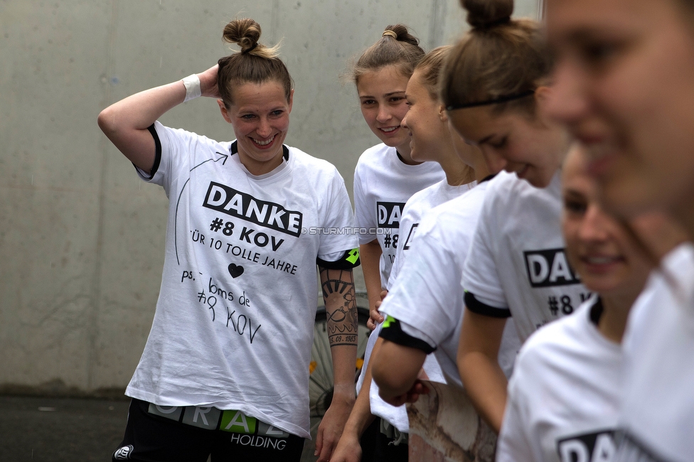 Sturm Damen - Austria Wien Landhaus
OEFB Frauen Bundesliga, 18. Runde, SK Sturm Graz Damen - SG Austria Wien USC Landhaus, Trainingszentrum Messendor Graz, 30.05.2021. 

Foto zeigt Stefanie Kovacs (Sturm Damen)
