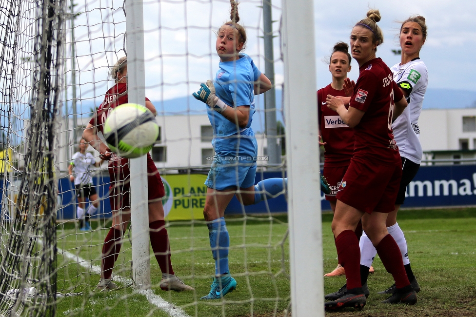 Sturm Damen - Austria Wien Landhaus
OEFB Frauen Bundesliga, 18. Runde, SK Sturm Graz Damen - SG Austria Wien USC Landhaus, Trainingszentrum Messendor Graz, 30.05.2021. 

Foto zeigt ein Tor
