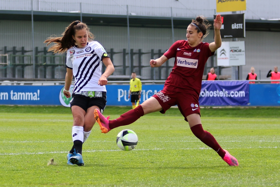 Sturm Damen - Austria Wien Landhaus
OEFB Frauen Bundesliga, 18. Runde, SK Sturm Graz Damen - SG Austria Wien USC Landhaus, Trainingszentrum Messendor Graz, 30.05.2021. 

Foto zeigt Valentina Kroell (Sturm)
