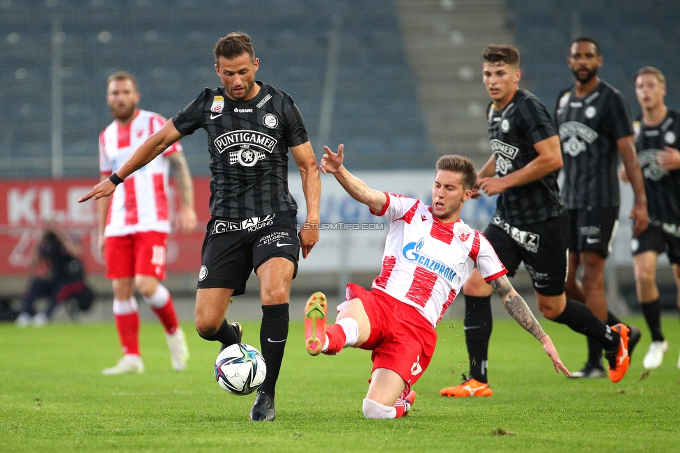 Sturm Graz - Roter Stern Belgrad
Testspiel, SK Sturm Graz - FK Roter Stern Belgrad, Stadion Liebenau Graz, 08.07.2021. 

Foto zeigt Andreas Kuen (Sturm)
