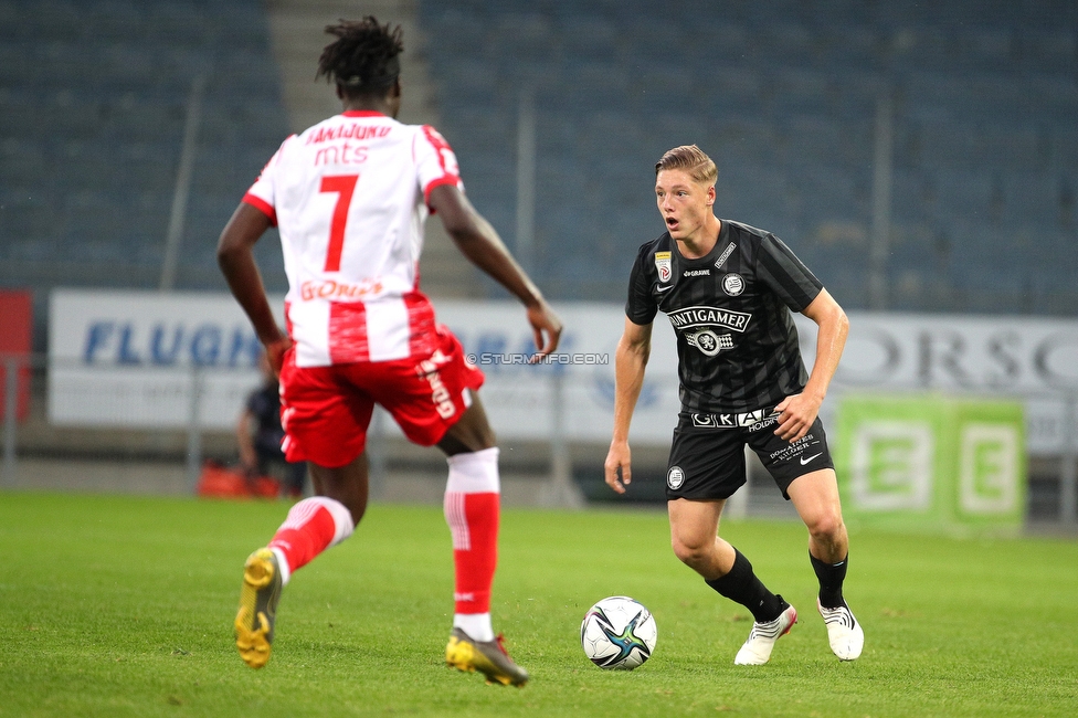 Sturm Graz - Roter Stern Belgrad
Testspiel, SK Sturm Graz - FK Roter Stern Belgrad, Stadion Liebenau Graz, 08.07.2021. 

Foto zeigt Alexander Prass (Sturm)
