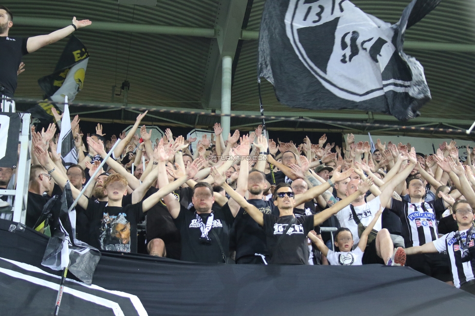 Sturm Graz - RB Salzburg
Oesterreichische Fussball Bundesliga, 1. Runde, SK Sturm Graz - FC RB Salzburg, Stadion Liebenau Graz, 23.07.2021. 

Foto zeigt Fans von Sturm
Schlüsselwörter: brigata