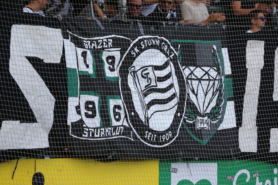 Sturm Graz - Altach
Oesterreichische Fussball Bundesliga, 3. Runde, SK Sturm Graz - SCR Altach, Stadion Liebenau Graz, 07.08.2021. 

Foto zeigt Fans von Sturm
Schlüsselwörter: jewels sturmflut