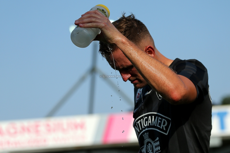 LASK - Sturm Graz
Oesterreichische Fussball Bundesliga, 4. Runde, LASK - SK Sturm Graz, Waldstadion Pasching, 15.08.2021. 

Foto zeigt Jakob Jantscher (Sturm)
Schlüsselwörter: wetter