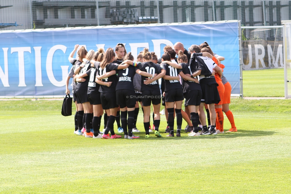 Sturm Damen - FAK Austria Wien
OEFB Frauen Bundesliga, 1. Runde, SK Sturm Graz Damen - FAK Austria Wien,  Trainingszentrum Messendorf Graz, 29.08.2021. 

Foto zeigt die Mannschaft der Sturm Damen
