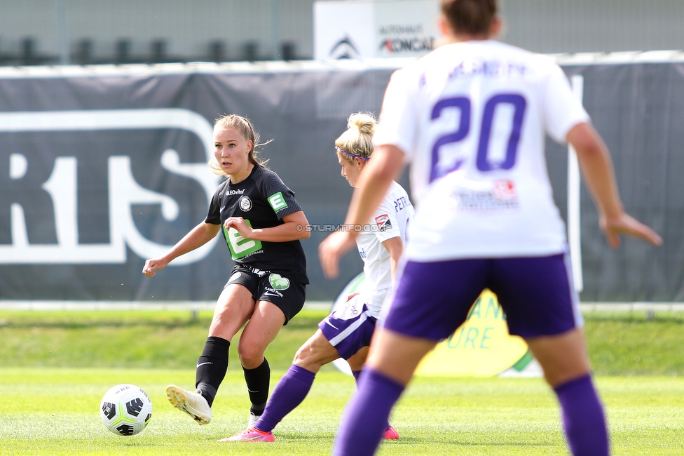 Sturm Damen - FAK Austria Wien
OEFB Frauen Bundesliga, 1. Runde, SK Sturm Graz Damen - FAK Austria Wien,  Trainingszentrum Messendorf Graz, 29.08.2021. 

Foto zeigt
