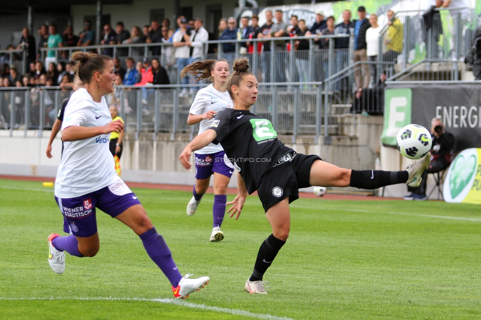 Sturm Damen - FAK Austria Wien
OEFB Frauen Bundesliga, 1. Runde, SK Sturm Graz Damen - FAK Austria Wien,  Trainingszentrum Messendorf Graz, 29.08.2021. 

Foto zeigt
