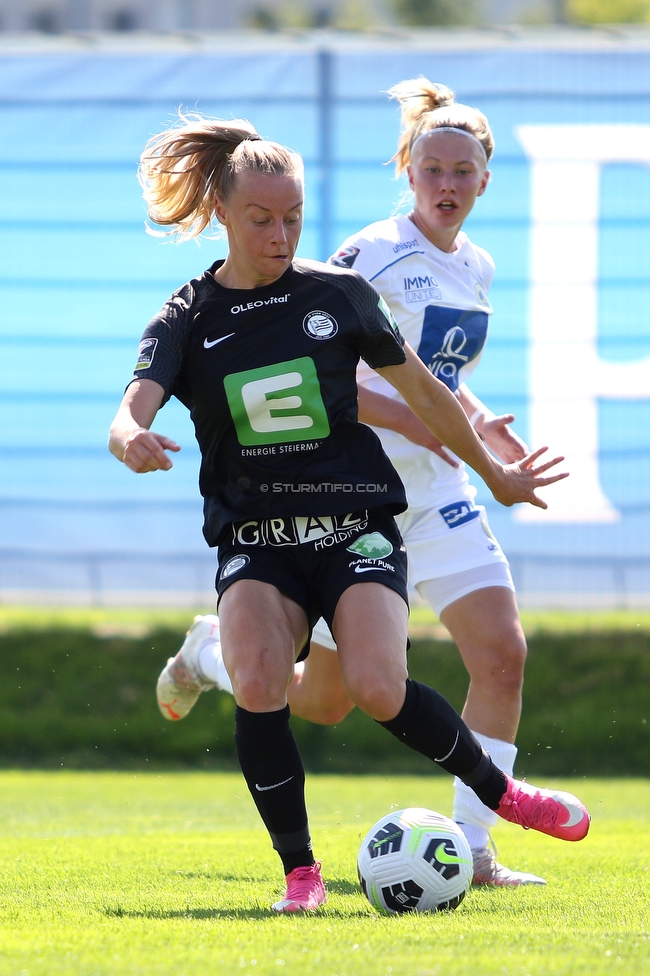 Sturm Damen - Vienna
OEFB Frauen Bundesliga, 2. Runde, SK Sturm Graz Damen - First Vienna FC 1894,  Trainingszentrum Messendorf Graz, 04.09.2021. 

Foto zeigt Sophie Hillebrand (Sturm Damen)
