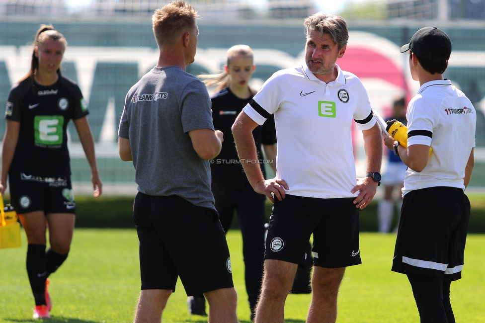 Sturm Damen - Vienna
OEFB Frauen Bundesliga, 2. Runde, SK Sturm Graz Damen - First Vienna FC 1894,  Trainingszentrum Messendorf Graz, 04.09.2021. 

Foto zeigt Christian Lang (Cheftrainer Sturm Damen)
