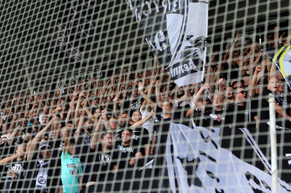 Sturm Graz - Austria Klagenfurt
Oesterreichische Fussball Bundesliga, 7. Runde, SK Sturm Graz - SK Austria Klagenfurt, Stadion Liebenau Graz, 12.09.2021. 

Foto zeigt Fans von Sturm
Schlüsselwörter: brigata