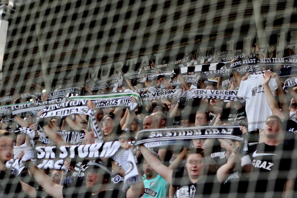 Sturm Graz - Austria Klagenfurt
Oesterreichische Fussball Bundesliga, 7. Runde, SK Sturm Graz - SK Austria Klagenfurt, Stadion Liebenau Graz, 12.09.2021. 

Foto zeigt Fans von Sturm
Schlüsselwörter: schals