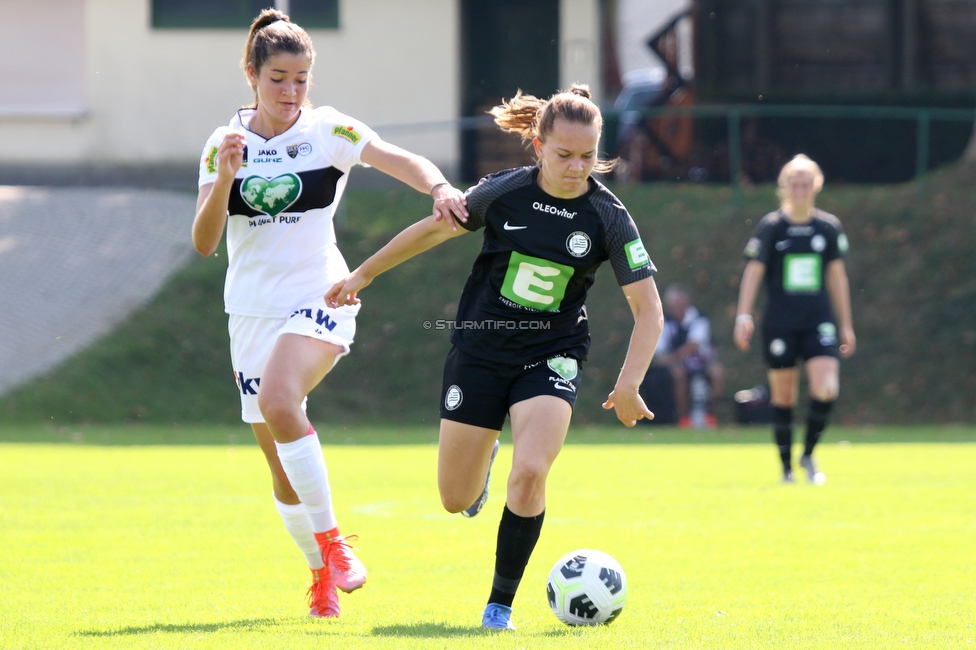 Sturm Damen - Altach Vorderland
OEFB Frauen Bundesliga, 3. Runde, SK Sturm Graz Damen - SPG Altach Vorderland,  STFV Platz Graz, 12.09.2021. 

Foto zeigt Julia Keutz (Sturm Damen)
