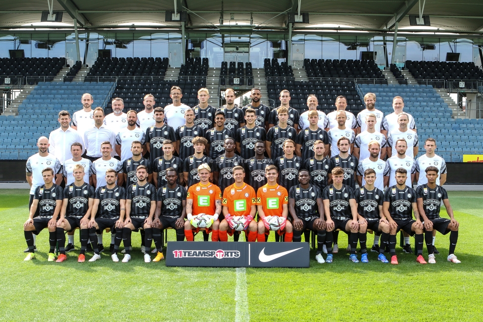 Sturm Graz Mannschaftsfoto
SK Sturm Graz Mannschaftsfoto, Stadion Liebenau Graz, 13.09.2021. 

Foto zeigt die Mannschaft von Sturm
