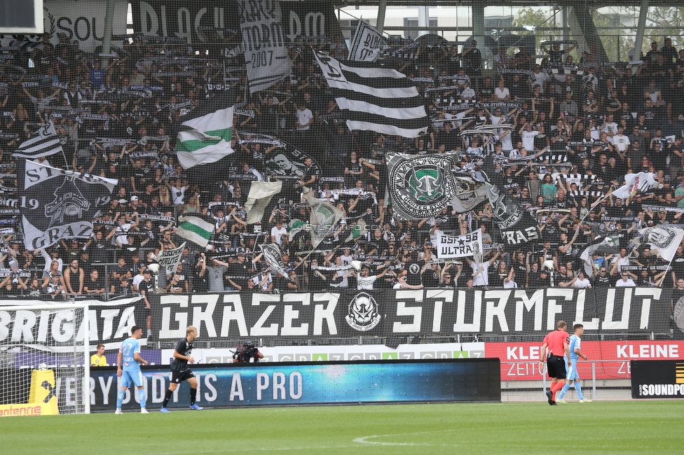 Sturm Graz - WSG Tirol
Oesterreichische Fussball Bundesliga, 8. Runde, SK Sturm Graz - WSG Tirol, Stadion Liebenau Graz, 19.09.2021. 

Foto zeigt Fans von Sturm
Schlüsselwörter: schals sturmflut