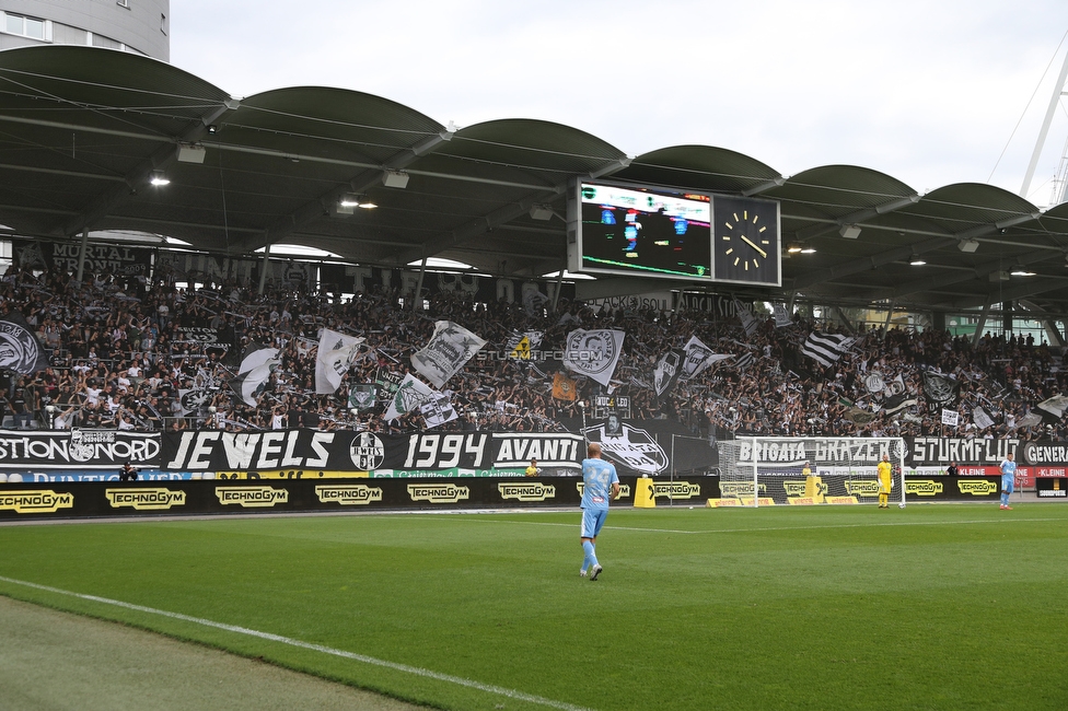 Sturm Graz - WSG Tirol
Oesterreichische Fussball Bundesliga, 8. Runde, SK Sturm Graz - WSG Tirol, Stadion Liebenau Graz, 19.09.2021. 

Foto zeigt Fans von Sturm
Schlüsselwörter: schals