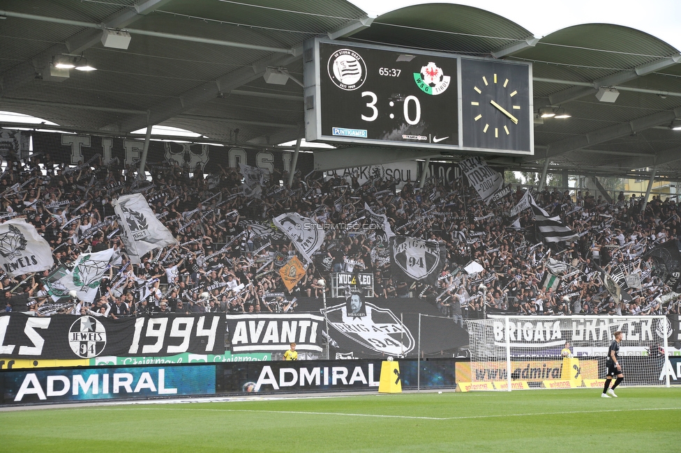 Sturm Graz - WSG Tirol
Oesterreichische Fussball Bundesliga, 8. Runde, SK Sturm Graz - WSG Tirol, Stadion Liebenau Graz, 19.09.2021. 

Foto zeigt Fans von Sturm
Schlüsselwörter: schals