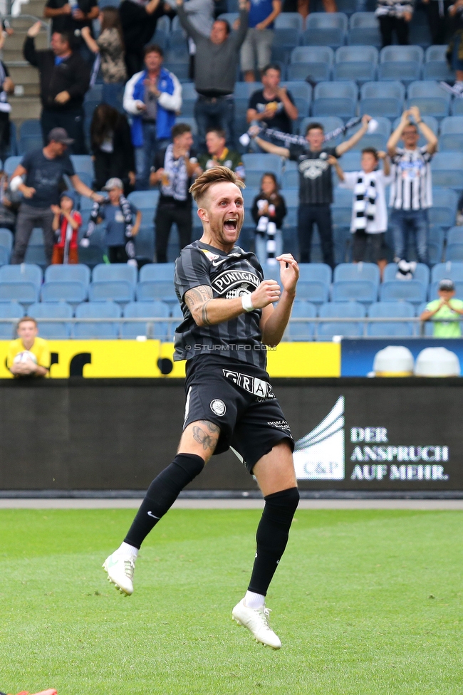 Sturm Graz - WSG Tirol
Oesterreichische Fussball Bundesliga, 8. Runde, SK Sturm Graz - WSG Tirol, Stadion Liebenau Graz, 19.09.2021. 

Foto zeigt Jakob Jantscher (Sturm)
Schlüsselwörter: tor