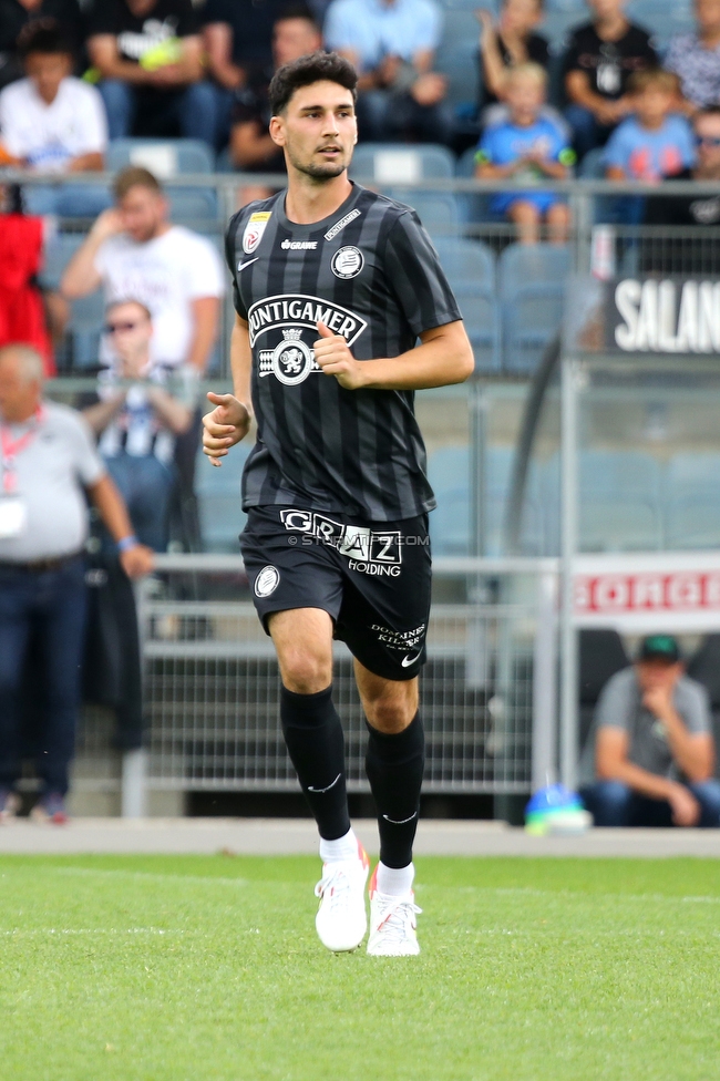 Sturm Graz - WSG Tirol
Oesterreichische Fussball Bundesliga, 8. Runde, SK Sturm Graz - WSG Tirol, Stadion Liebenau Graz, 19.09.2021. 

Foto zeigt Alexandar Borkovic (Sturm)
