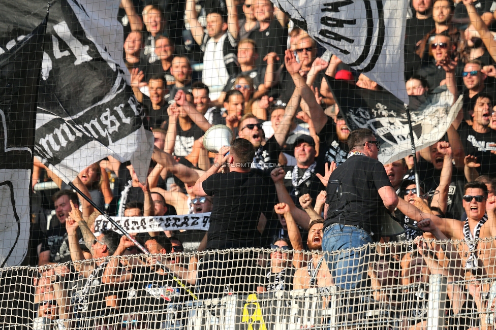 Rapid Wien - Sturm Graz
Oesterreichische Fussball Bundesliga, 9. Runde, SK Rapid Wien - SK Sturm Graz, Weststadion Wien, 26.09.2021. 

Foto zeigt Fans von Sturm
Schlüsselwörter: pyrotechnik