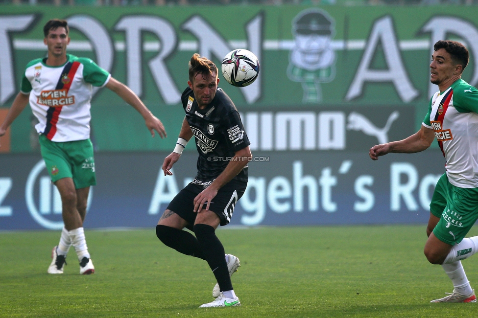 Rapid Wien - Sturm Graz
Oesterreichische Fussball Bundesliga, 9. Runde, SK Rapid Wien - SK Sturm Graz, Weststadion Wien, 26.09.2021. 

Foto zeigt Jakob Jantscher (Sturm)
