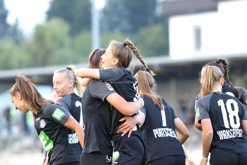 Sturm Damen - Altenmarkt
OEFB Frauen Bundesliga, 5. Runde, SK Sturm Graz Damen - SKV Altenmarkt, Trainingszentrum Messendorf, Graz, 02.10.2021. 

Foto zeigt Julia Magerl (Sturm Damen)
Schlüsselwörter: torjubel