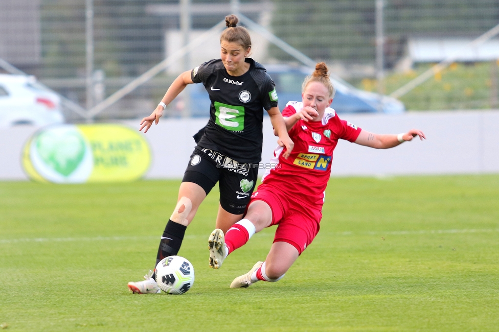 Sturm Damen - Altenmarkt
OEFB Frauen Bundesliga, 5. Runde, SK Sturm Graz Damen - SKV Altenmarkt, Trainingszentrum Messendorf, Graz, 02.10.2021. 

Foto zeigt Julia Magerl (Sturm Damen)
