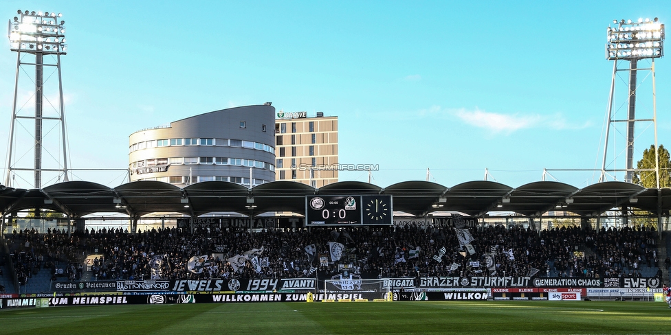 Sturm Graz - Ried
Oesterreichische Fussball Bundesliga, 11. Runde, SK Sturm Graz - SV Ried, Stadion Liebenau Graz, 17.10.2021. 

Foto zeigt Fans von Sturm
