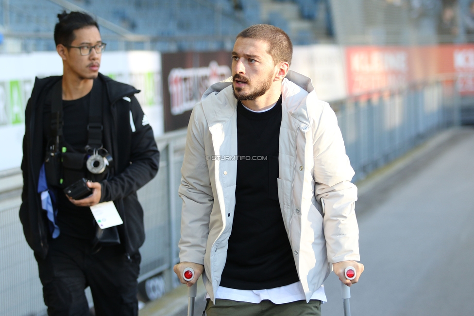 Sturm Graz - Ried
Oesterreichische Fussball Bundesliga, 11. Runde, SK Sturm Graz - SV Ried, Stadion Liebenau Graz, 17.10.2021. 

Foto zeigt Otar Kiteishvili (Sturm)
