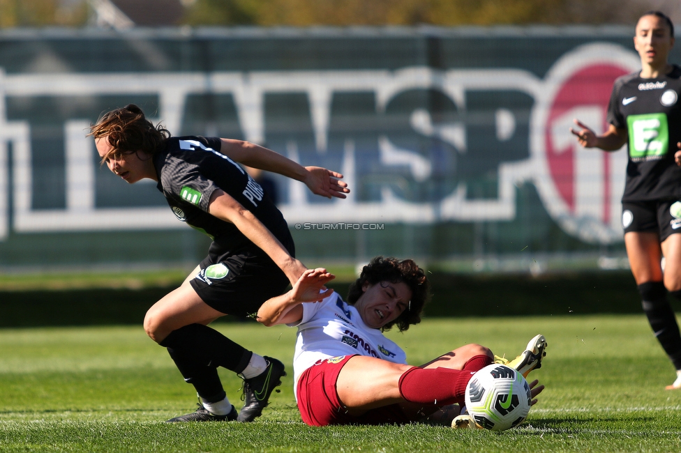 Sturm Damen - St. Poelten
OEFB Frauen Bundesliga, 7. Runde, SK Sturm Graz Damen - SKN St. Poelten Frauen, Trainingszentrum Messendorf, Graz, 17.10.2021. 

Foto zeigt Lilli Purtscheller (Sturm Damen)
