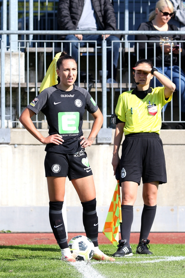 Sturm Damen - St. Poelten
OEFB Frauen Bundesliga, 7. Runde, SK Sturm Graz Damen - SKN St. Poelten Frauen, Trainingszentrum Messendorf, Graz, 17.10.2021. 

Foto zeigt Andrea Glibo (Sturm Damen)
