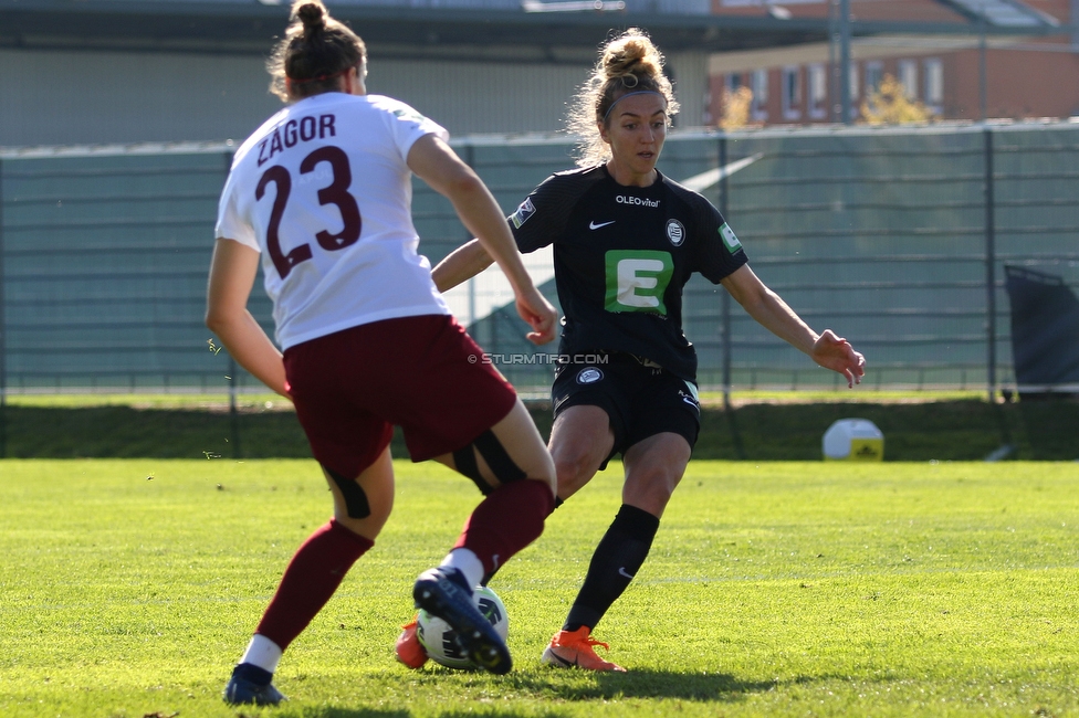 Sturm Damen - St. Poelten
OEFB Frauen Bundesliga, 7. Runde, SK Sturm Graz Damen - SKN St. Poelten Frauen, Trainingszentrum Messendorf, Graz, 17.10.2021. 

Foto zeigt Modesta Uka (Sturm Damen)
