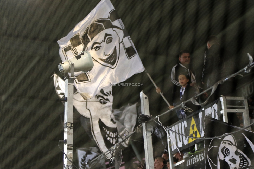 Sturm Graz - Ried
OEFB Cup, 3. Runde, SK Sturm Graz - SV Ried, Stadion Liebenau Graz, 27.10.2021. 

Foto zeigt Fans von Sturm
