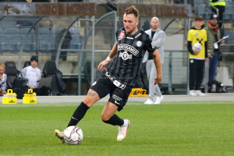 Sturm Graz - Ried
OEFB Cup, 3. Runde, SK Sturm Graz - SV Ried, Stadion Liebenau Graz, 27.10.2021. 

Foto zeigt Jakob Jantscher (Sturm)
Schlüsselwörter: tor