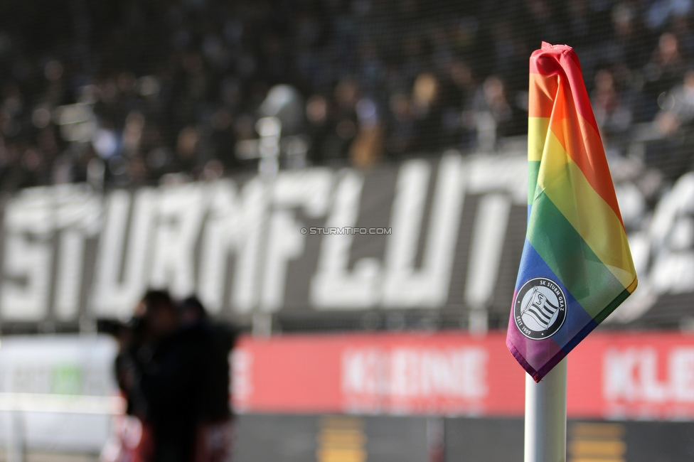 Sturm Graz - Wolfsberg
Oesterreichische Fussball Bundesliga, 13. Runde, SK Sturm Graz - Wolfsberger AC, Stadion Liebenau Graz, 31.10.2021. 

Foto zeigt Fans von Sturm
