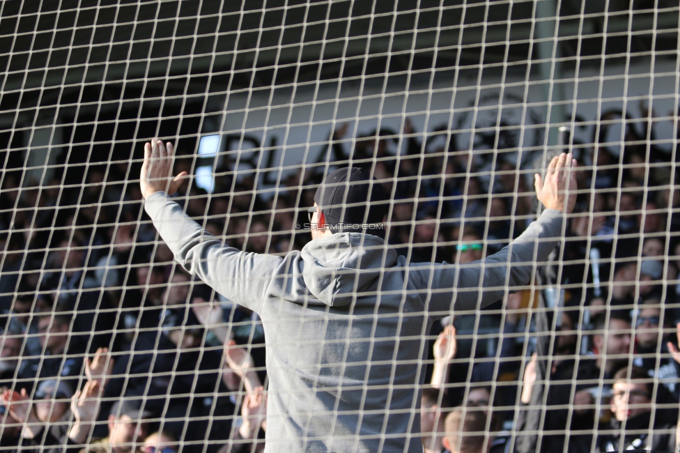 Sturm Graz - Wolfsberg
Oesterreichische Fussball Bundesliga, 13. Runde, SK Sturm Graz - Wolfsberger AC, Stadion Liebenau Graz, 31.10.2021. 

Foto zeigt Fans von Sturm
