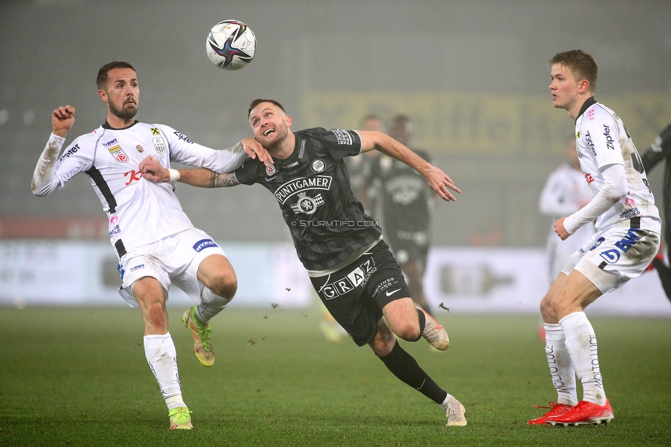 Sturm Graz - LASK
Oesterreichische Fussball Bundesliga, 15. Runde, SK Sturm Graz - LASK, Stadion Liebenau Graz, 21.11.2021. 

Foto zeigt Jakob Jantscher (Sturm)
