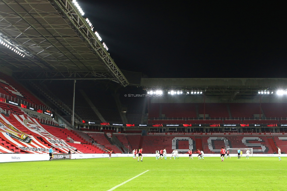 Eindhoven - Sturm Graz
UEFA Europa League Gruppenphase 5. Spieltag, PSV Eindhoven - SK Sturm Graz, Philips Stadion Eindhoven, 25.11.2021. 

Foto zeigt eine Innenansicht im Philips Stadion
