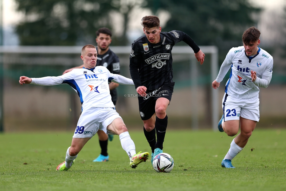 Sturm Graz - Gorica
Testspiel, SK Sturm Graz - ND Gorica, Sportlplatz Catez, 29.01.2022. 

Foto zeigt Ivan Ljubic (Sturm)
