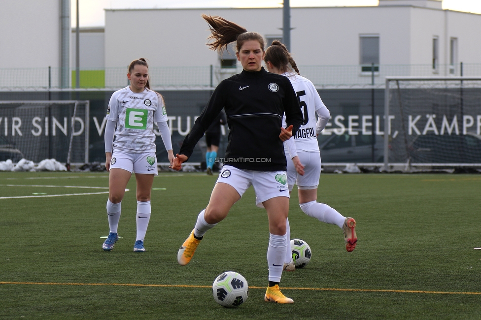 Sturm Damen - Krottendorf
Testspiel, SK Sturm Graz Damen - Wildcats Krottendorf, Trainingszentrum, 29.01.2022. 

Foto zeigt Sophie Maierhofer (Sturm Damen)
