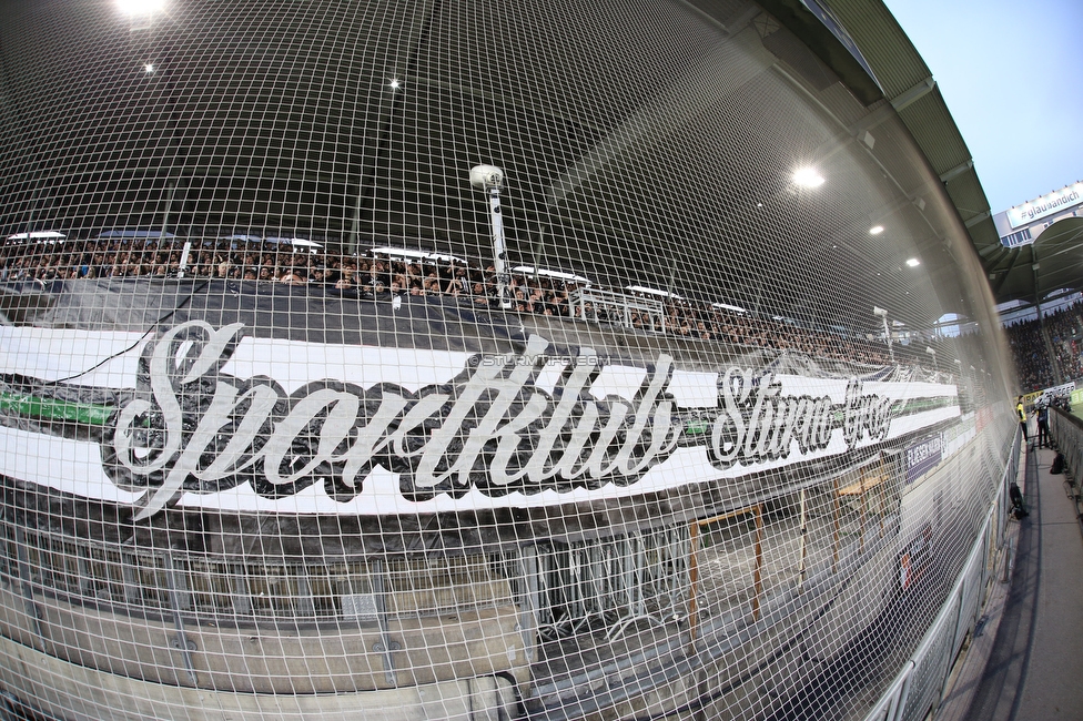 Sturm Graz - Rapid Wien
Oesterreichische Fussball Bundesliga, 20. Runde, SK Sturm Graz - SK Rapid Wien, Stadion Liebenau Graz, 20.02.2022. 

Foto zeigt Fans von Sturm
