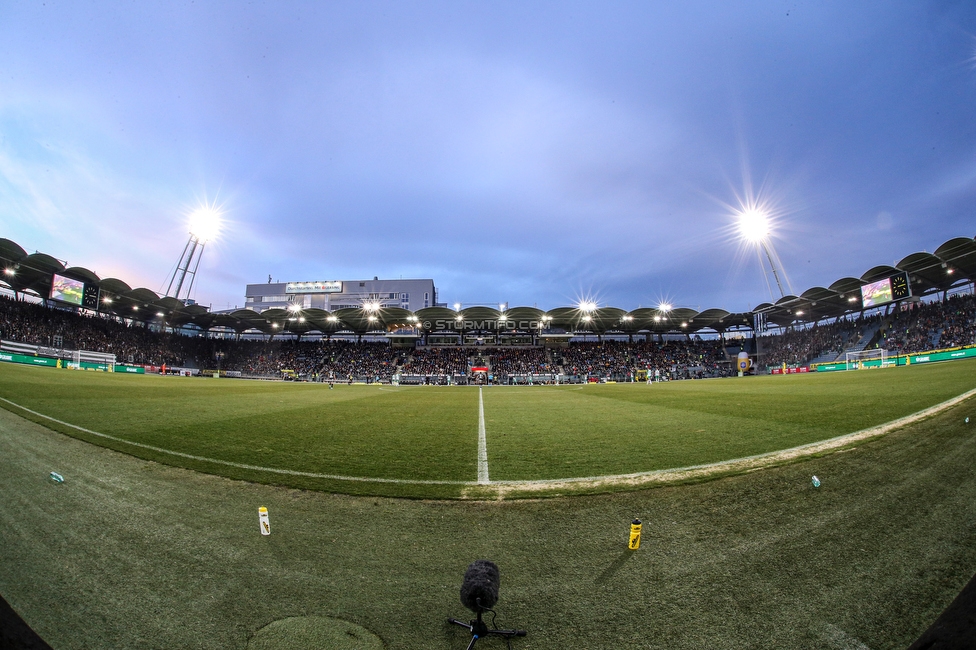 Sturm Graz - Rapid Wien
Oesterreichische Fussball Bundesliga, 20. Runde, SK Sturm Graz - SK Rapid Wien, Stadion Liebenau Graz, 20.02.2022. 

Foto zeigt eine Innenansicht im Stadion Liebenau
