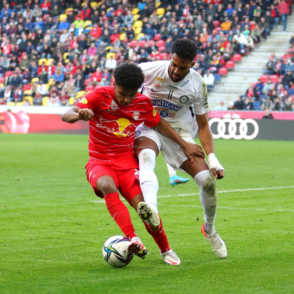 RB Salzburg - Sturm Graz
Oesterreichische Fussball Bundesliga, 23. Runde, FC RB Salzburg - SK Sturm Graz, Arena Wals-Siezenheim, 13.03.2022. 

Foto zeigt Gregory Wuethrich (Sturm)
